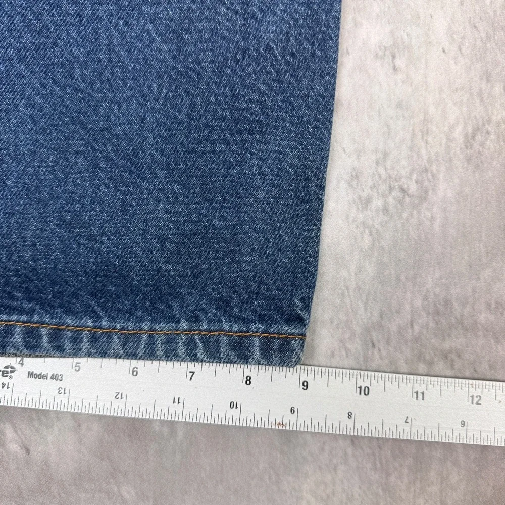 Vintage Levi's 517 Jeans Men 31x34 Blue Faded Bootcut Western Cowboy Denim